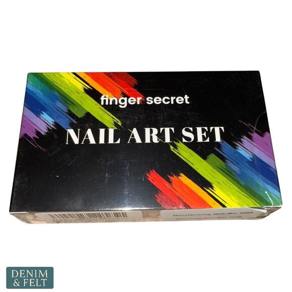 Finger Secret 6-Color Gel Nail Polish Set DIY Manicure Kit UV/LED Soak-Off ~ NEW - Picture 2 of 6